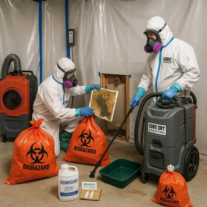 Contaminated Water Handling Protocols process in Clearwater, MN